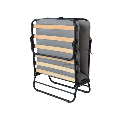 Ліжко на ламелях d25 мм (Бязь, Сіра) - 1 - Robinzon.ua