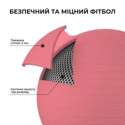 Фитбол (мяч для фитнеса) 65 см WCG Anti-Burst нагрузка 250 кг персик + насос Фитболы - 1 Фитбол (мяч для фитнеса) 65 см WCG Anti-Burst нагрузка 250 кг персик + насос Фитболы - 1 - Robinzon.ua
