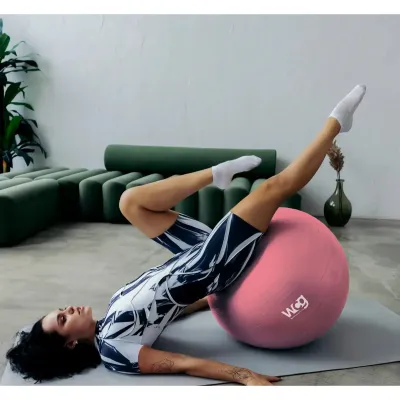 Фитбол (мяч для фитнеса) 65 см WCG Anti-Burst нагрузка 250 кг персик + насос Фитболы - 2 Фитбол (мяч для фитнеса) 65 см WCG Anti-Burst нагрузка 250 кг персик + насос Фитболы - 2 - Robinzon.ua