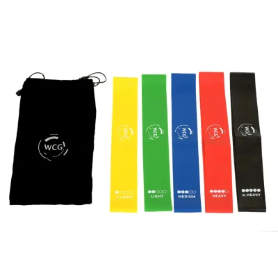 Набор резинок для фитнеса 610x50 мм из 5 шт. - 1 Набор резинок для фитнеса 610x50 мм из 5 шт. - 1 - Robinzon.ua