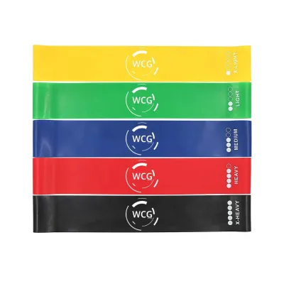 Набор резинок для фитнеса 610x50 мм из 5 шт. - 3 Набор резинок для фитнеса 610x50 мм из 5 шт. - 3 - Robinzon.ua