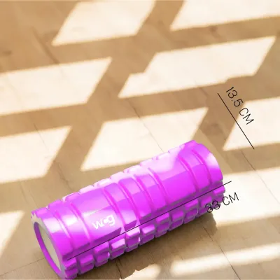 Масажний роллер для йоги K1 33*14 рожевий - 3 Масажний роллер для йоги K1 33*14 рожевий - 3 - Robinzon.ua