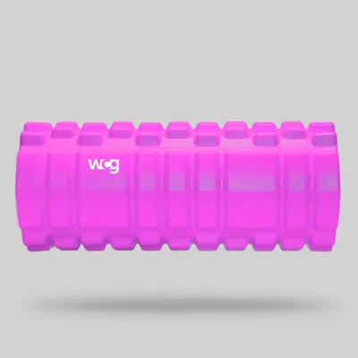 Масажний роллер для йоги K1 33*14 рожевий - 4 Масажний роллер для йоги K1 33*14 рожевий - 4 - Robinzon.ua