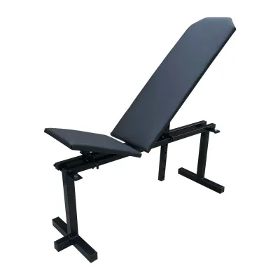 Скамья для жима регулируемая 40 на 40 мм черная без стоек - 3 - Robinzon.ua