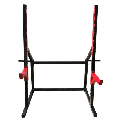 Стійки для присідання під штангу 50 на 50 мм зі страхувальними упорами - 1 Стійки для присідання під штангу 50 на 50 мм зі страхувальними упорами - 1 - Robinzon.ua