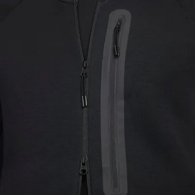 Мужская Куртка Nike M NK TCH FLC N98 JKT Черный M (7dFB8008-010 M) - 2 - Robinzon.ua