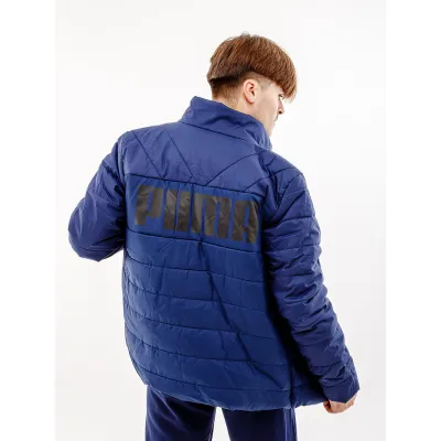 Чоловіча Куртка PUMA ESS+ Padded Jacket Синій L (7d84934906 L) - 1 - Robinzon.ua