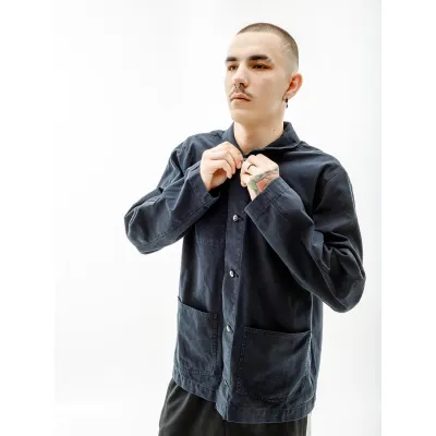 Чоловіча Куртка Nike M NL CHORE COAT JKT UL Чорний M (7dDQ5184-010 M) - 2 Чоловіча Куртка Nike M NL CHORE COAT JKT UL Чорний M (7dDQ5184-010 M) - 2 - Robinzon.ua