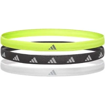 Пов'язки на голову Adidas Hairbands 3pk Білий, Чорний, Зелений One Size (ADAC-16197) - 1 - Robinzon.ua
