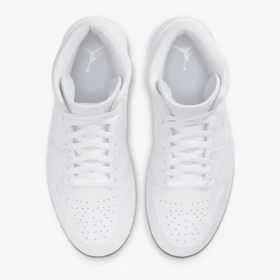 Мужские Кроссовки Air Jordan 1 Mid Белый 40 (7d554724-130 40) - 3 Мужские Кроссовки Air Jordan 1 Mid Белый 40 (7d554724-130 40) - 3 - Robinzon.ua