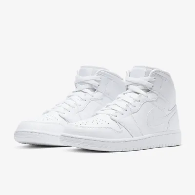 Чоловічі Кросівки Air Jordan 1 Mid Білий 45.5 (7d554724-130 45.5) - 1 - Robinzon.ua