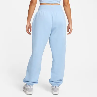 Жіночі Штани  Nike W Nsw Phnx Flc Hr Os  Блакитний M (7dDQ5887-441 M) - 1 - Robinzon.ua