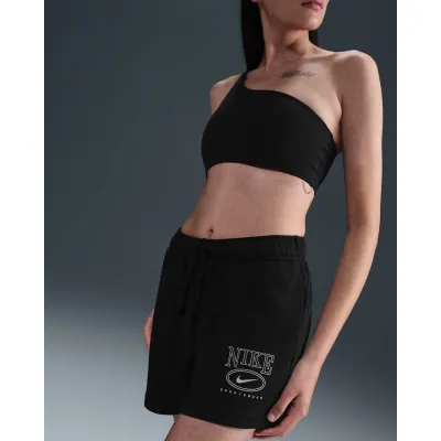Жіночі Шорти Nike W NSW CLUB FLC FT MR 4" GX SHT Чорний S (7dHJ1282-010 S) - 2 - Robinzon.ua