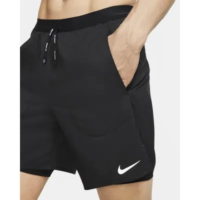 Чоловічі Шорти для бігу 2 в 1 Nike Flex Stride Чорний S (7dCJ5471-010 S) - 3 Чоловічі Шорти для бігу 2 в 1 Nike Flex Stride Чорний S (7dCJ5471-010 S) - 3 - Robinzon.ua
