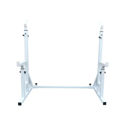 Стійки під штангу 50 на 50 мм зі страхувальними упорами Білий - 2 Стійки під штангу 50 на 50 мм зі страхувальними упорами Білий - 2 - Robinzon.ua