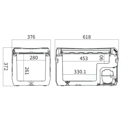 Компресорний автохолодильник Alpicool NL30 (27 літрів, LG Compressor). До -20℃, (12, 24, 220 вольт) - 6 Компресорний автохолодильник Alpicool NL30 (27 літрів, LG Compressor). До -20℃, (12, 24, 220 вольт) - 6 - Robinzon.ua