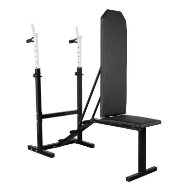 Скамья для жима со стойками + брусья Качай Железо-594 - 3 Скамья для жима со стойками + брусья Качай Железо-594 - 3 - Robinzon.ua