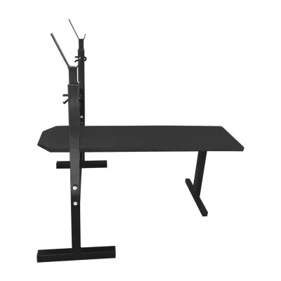 Скамья для жима со стойками горизонтальная Черный - 1 Скамья для жима со стойками горизонтальная Черный - 1 - Robinzon.ua