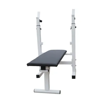 Скамья для жима горизонтальная складная Белый - 5 - Robinzon.ua