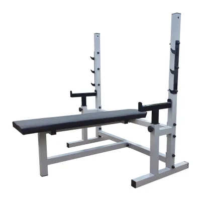 Скамья горизонтальная профессиональная для жима со страховкой 60 на 60 мм - 4 Скамья горизонтальная профессиональная для жима со страховкой 60 на 60 мм - 4 - Robinzon.ua