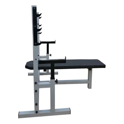 Скамья горизонтальная профессиональная для жима со страховкой 60 на 60 мм - 1 Скамья горизонтальная профессиональная для жима со страховкой 60 на 60 мм - 1 - Robinzon.ua