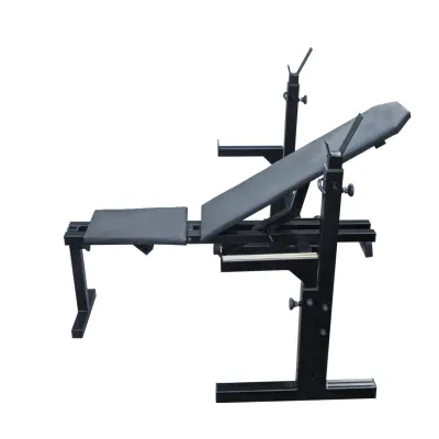 Скамья для жима регулируемая со страховкой 40 на 40 мм - 1 - Robinzon.ua