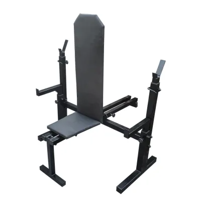 Скамья для жима регулируемая со страховкой 40 на 40 мм - 3 - Robinzon.ua