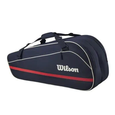 Чехол Wilson 6PK TEAM RACKET BAG 2025 Темно-синий 76,2 x 24,13 x 33,02 см (WR8039901001) - 1 - Robinzon.ua