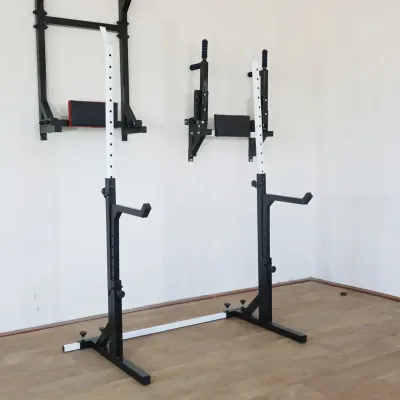 Скамья горизонтальная для жима + Стойки со страховкой профиль 40 на 40 мм - 3 - Robinzon.ua