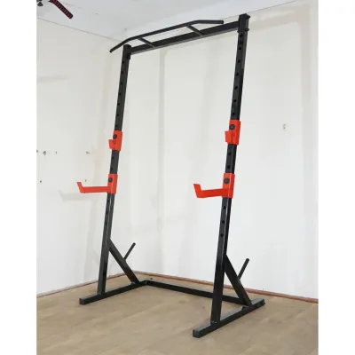 Скамья горизонтальная для жима + Стойки с турником 50 на 50 мм - 4 Скамья горизонтальная для жима + Стойки с турником 50 на 50 мм - 4 - Robinzon.ua