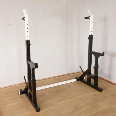 Скамья горизонтальная для жима + Стойки со страховкой 50 на 50 мм с брусьями - 4 - Robinzon.ua