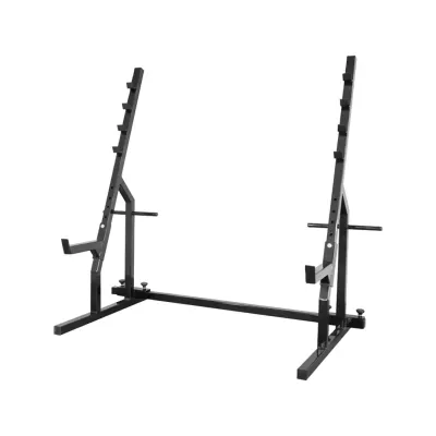 Лавка регульована для жиму 30 на 30 мм + Стійки зі страховкою 40 на 40 мм та штирями під бліни - 3 - Robinzon.ua