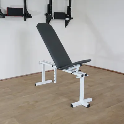 Скамья регулируемая для жима 40 на 40 мм + Стойки со страховкой 40 на 40 мм с брусьями и штырями под блины - 4 Скамья регулируемая для жима 40 на 40 мм + Стойки со страховкой 40 на 40 мм с брусьями и штырями под блины - 4 - Robinzon.ua