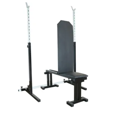 Скамья для жима регулируемая 40 на 40 мм + Стойки под штангу 50 на 50 мм - 2 - Robinzon.ua