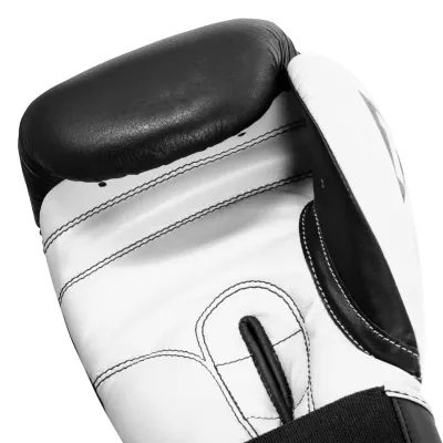 Боксерские перчатки TITLE Boxing Dynamic Strike Black/White 16 oz - 4 - Robinzon.ua