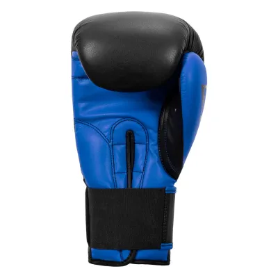 Боксерские перчатки TITLE Boxing Dynamic Strike Black/Blue 14 oz - 3 - Robinzon.ua