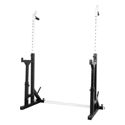 Лавка для жиму регульована 40 на 40 мм + Стійки зі страхувальними упорами 40 на 40 мм + бруси + штирі для блінів - 6 - Robinzon.ua