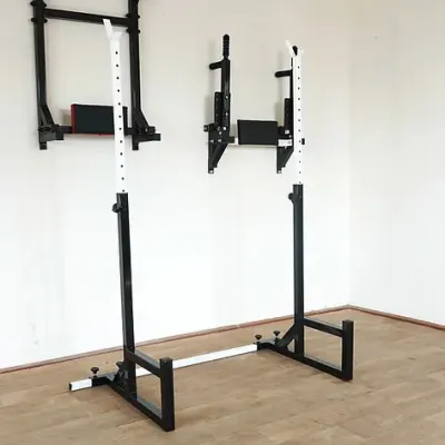 Лавка для жиму регульована 40 на 40 мм + Стійки з упорами 40 на 40 мм - 6 Лавка для жиму регульована 40 на 40 мм + Стійки з упорами 40 на 40 мм - 6 - Robinzon.ua