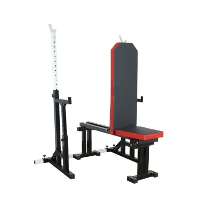 Лавка для жиму регульована 40 на 40 мм + Стійки зі страхувальними упорами 50 на 50 мм - 5 - Robinzon.ua