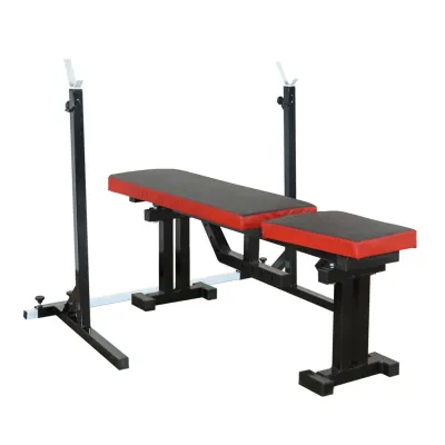 Скамья для жима регулируемая 40 на 40 мм + Стойки под штангу 40 на 40 мм - 2 Скамья для жима регулируемая 40 на 40 мм + Стойки под штангу 40 на 40 мм - 2 - Robinzon.ua