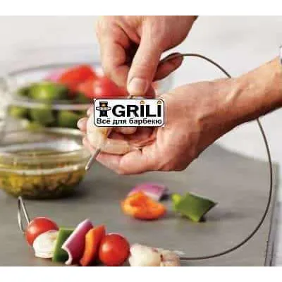 Вогнетривкі гнучкі шампура Big Green Egg (FW / 201348) - 2 Вогнетривкі гнучкі шампура Big Green Egg (FW / 201348) - 2 - Robinzon.ua