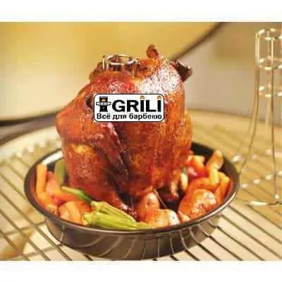 Вертикальная подставка для индейки Big Green Egg (VTR / 117441). - 1 Вертикальная подставка для индейки Big Green Egg (VTR / 117441). - 1 - Robinzon.ua