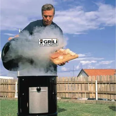 Вугільна коптильня 47 см Weber 721004 - 2 - Robinzon.ua