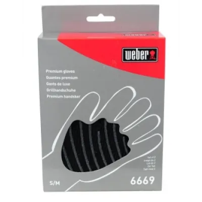 Жаростойкие перчатки S/M Weber 6669. - 5 Жаростойкие перчатки S/M Weber 6669. - 5 - Robinzon.ua