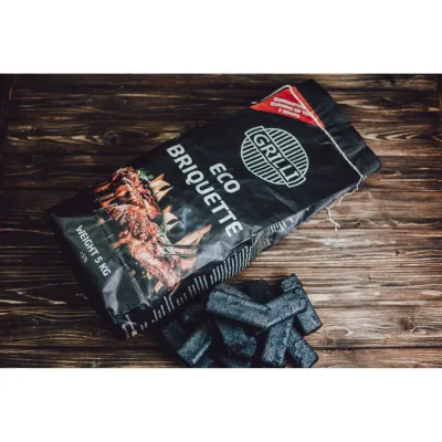 Деревно-вугільний екобрикет 5кг GRILLI 77777 - 5 Деревно-вугільний екобрикет 5кг GRILLI 77777 - 5 - Robinzon.ua