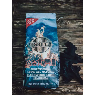 Деревне вугілля 3 кг GRILLI 77782 - 3 Деревне вугілля 3 кг GRILLI 77782 - 3 - Robinzon.ua