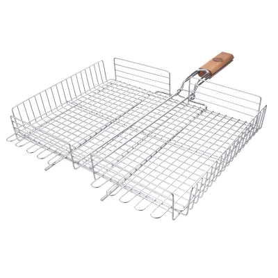 Велика решітка-гриль для барбекю GRILLI 77772 - 1 Велика решітка-гриль для барбекю GRILLI 77772 - 1 - Robinzon.ua