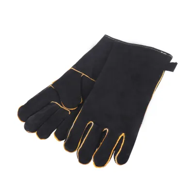 Термостойкие кожаные перчатки для гриля 2 шт. GRILLI 777702. - 2 - Robinzon.ua