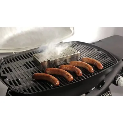 Универсальная коробка для копчения щепой Weber 7576. - 2 Универсальная коробка для копчения щепой Weber 7576. - 2 - Robinzon.ua