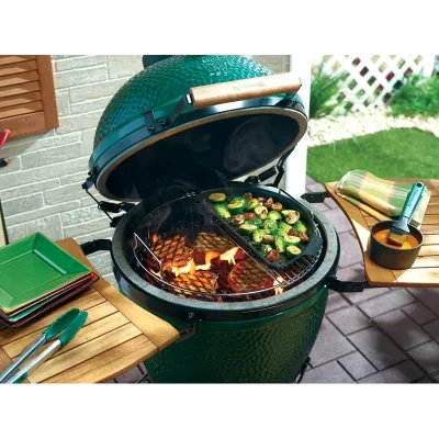 Решётка на 5 уровней для гриля L металлическая Big Green Egg 120762. - 5 Решётка на 5 уровней для гриля L металлическая Big Green Egg 120762. - 5 - Robinzon.ua